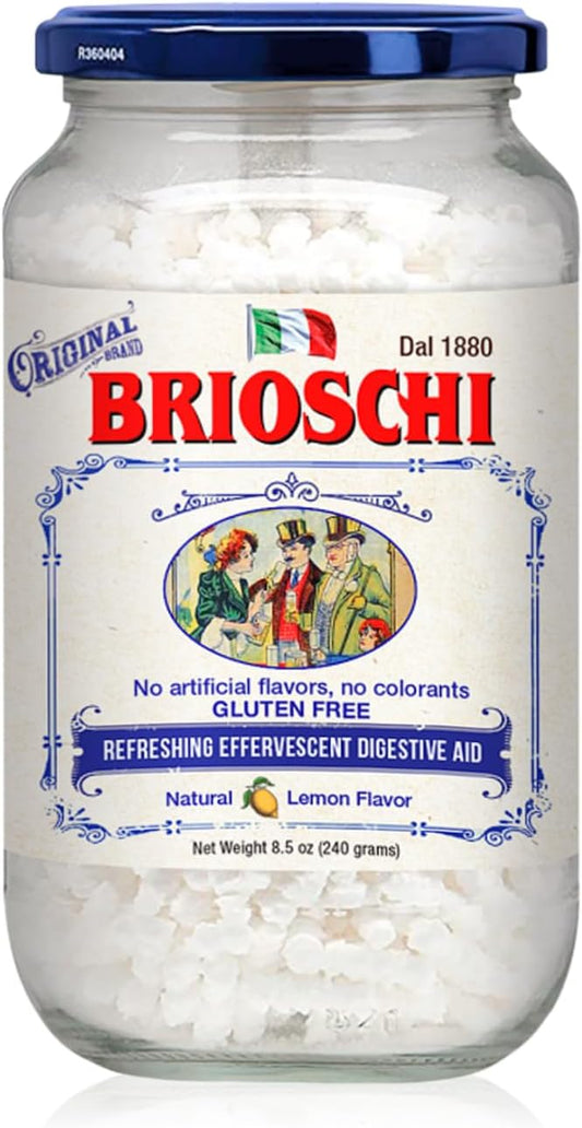 Brioschi Italian Lemon Flavored Refreshing Effervescent