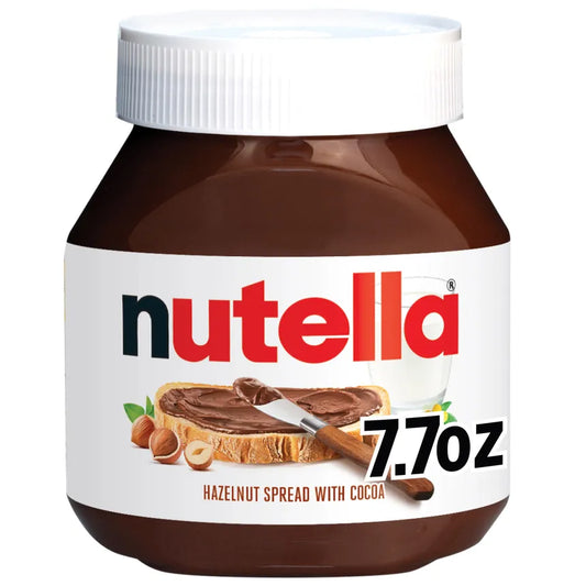 Nutella 220g Glass Jar (7.7oz)