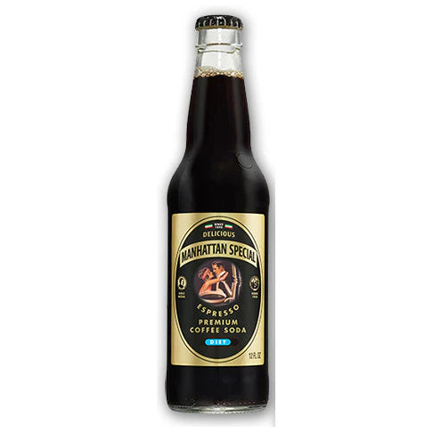 Manhattan Special, Espresso Coffee Soda, DIET 12 fl oz