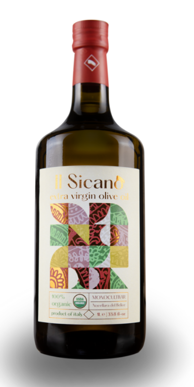 IL Sicano Organic Extra Virgin Olive Oil - 1L (33.8fl)