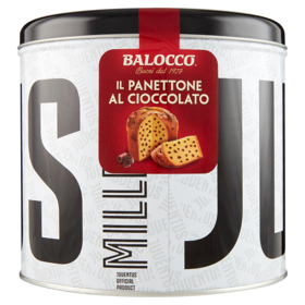 Balocco Juventus Panettone With Chocolate Chips 800g