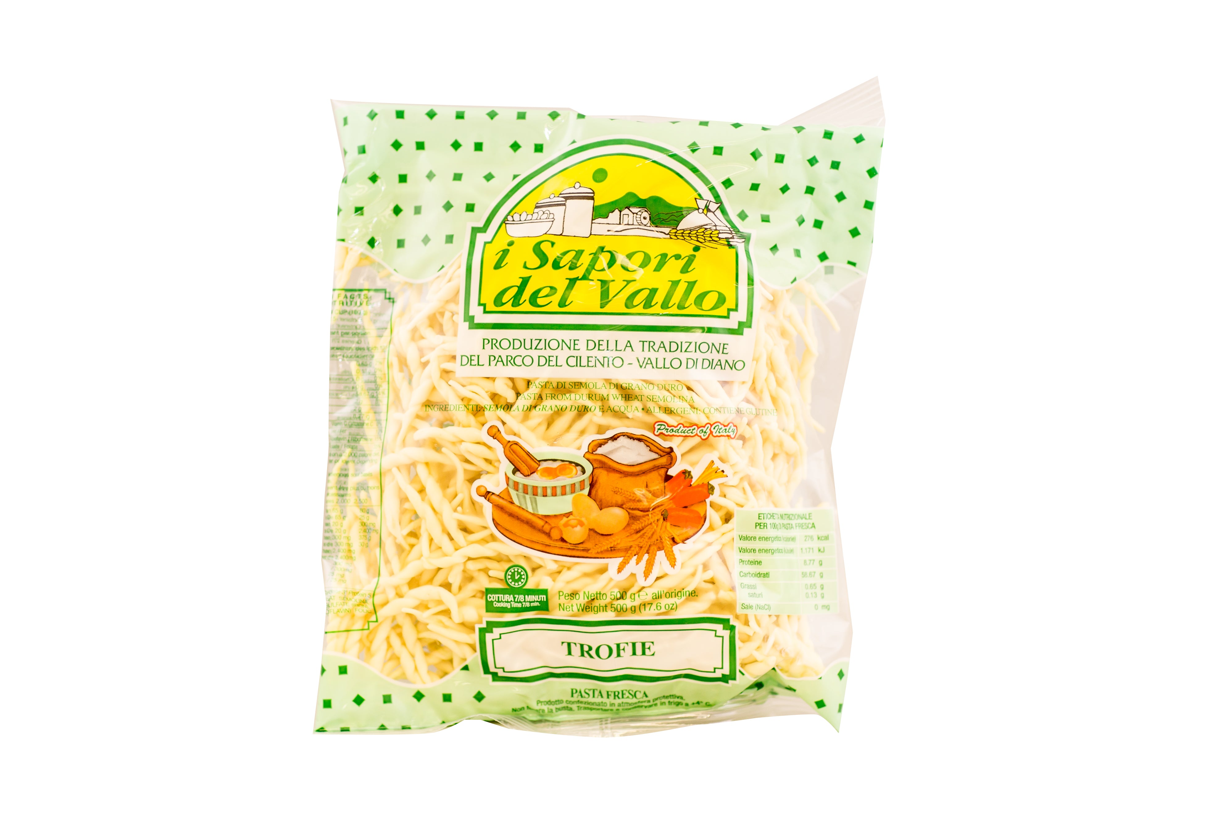 TROFIE - SAPORI DEL VALLO FRESH PASTA